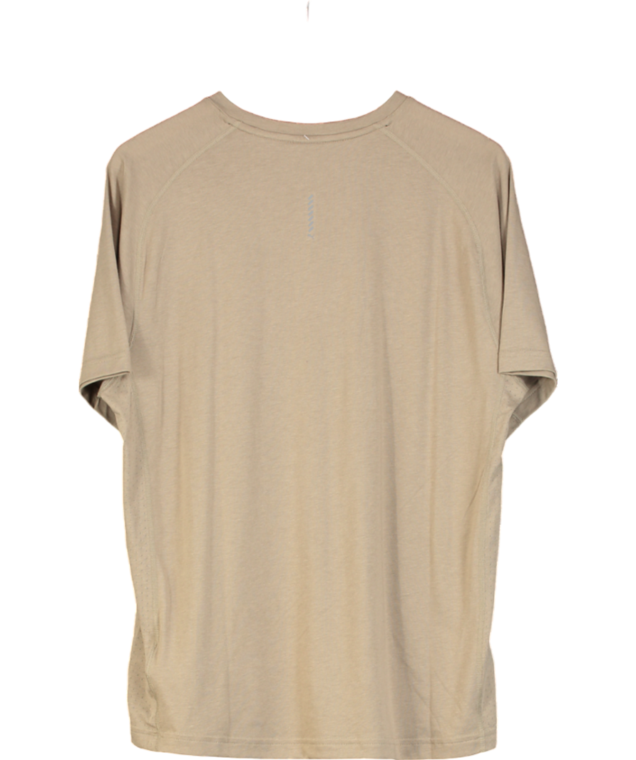 Puma Brown Moisture Management Run T-shirt UK L
