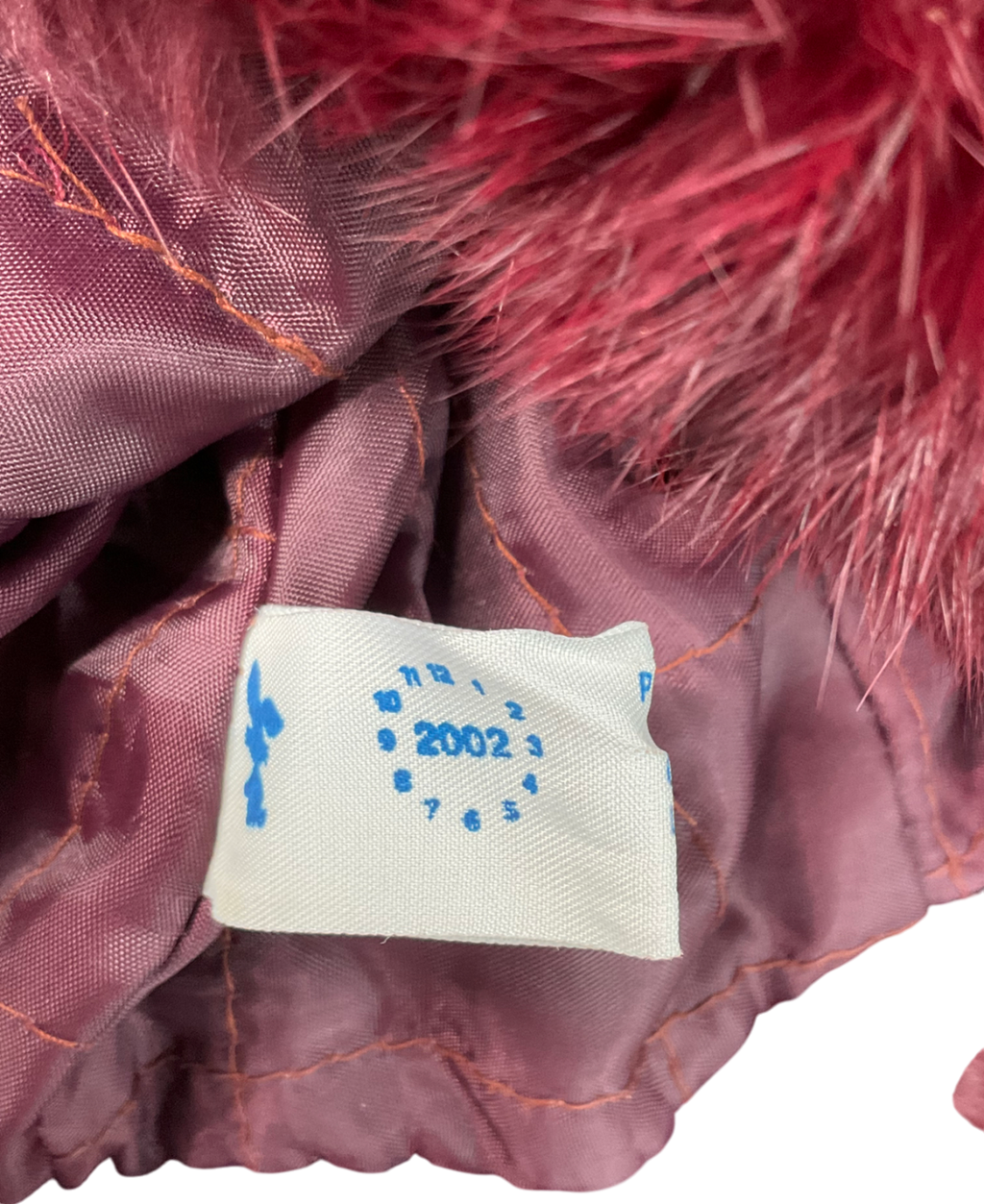 Vintage Red Real Fur Trapper Hat One Size