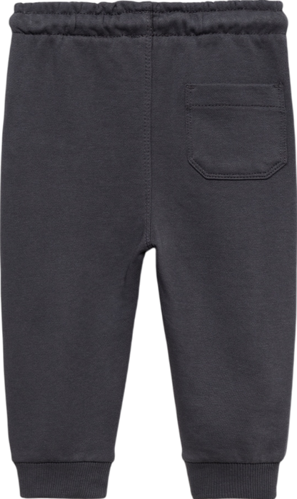 MANGO Grey Cotton Jogger-style Trousers 2 Years