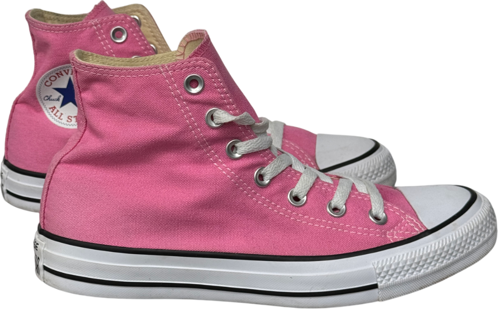 Converse All Star Hi Top Trainers In Pink UK 6 EU 39 👠