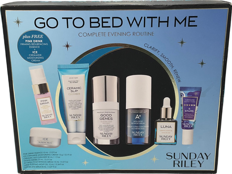 Sunday Riley Complete Evening Routine gift set