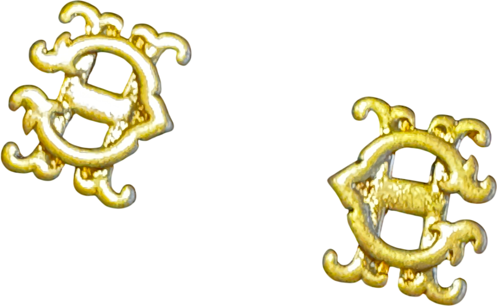 Holland Cooper Hc Cufflinks - Yellow Gold