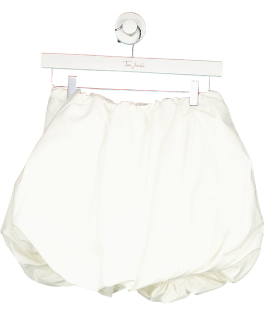 ZARA White Balloon Mini Skirt UK XS