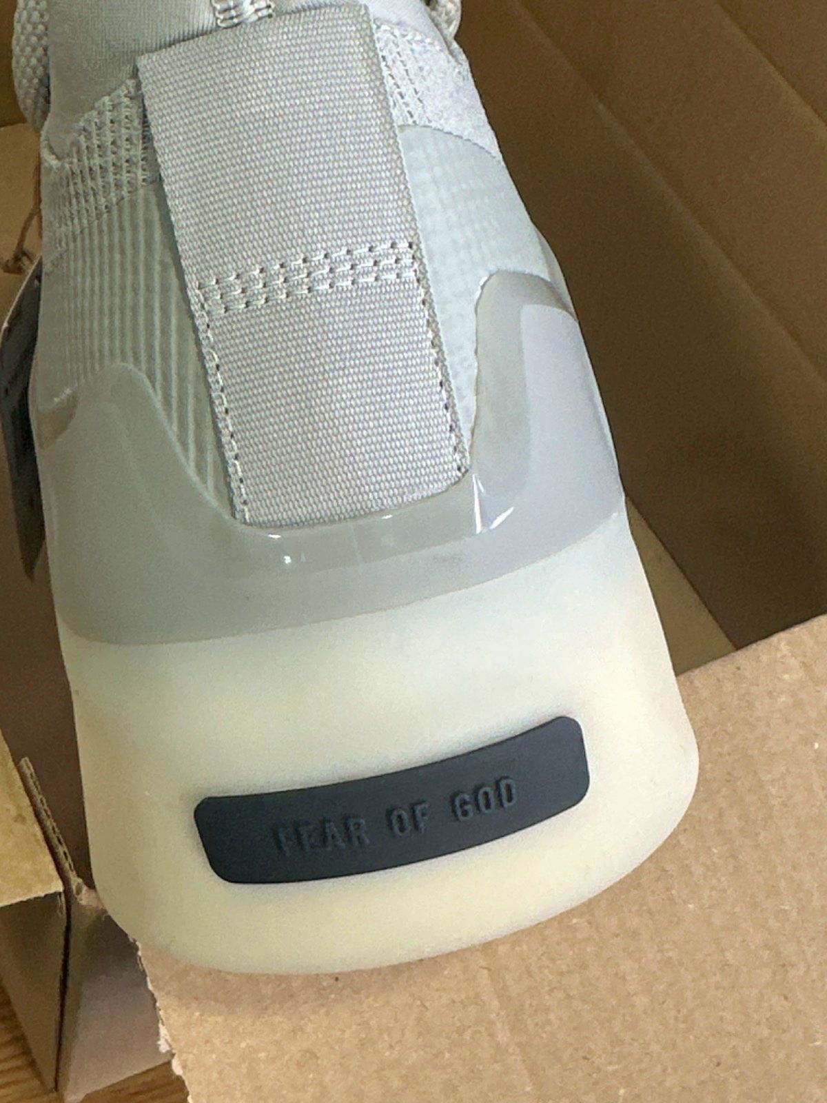 Adidas Grey Fear Of God Basketball Shoes UK 10.5