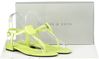 Pink Koa Thong Sandals - CHARLES & KEITH UK