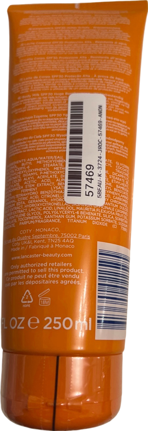 Lancaster Sun Beauty Sublime Tan Body Milk SPF 30 250ml