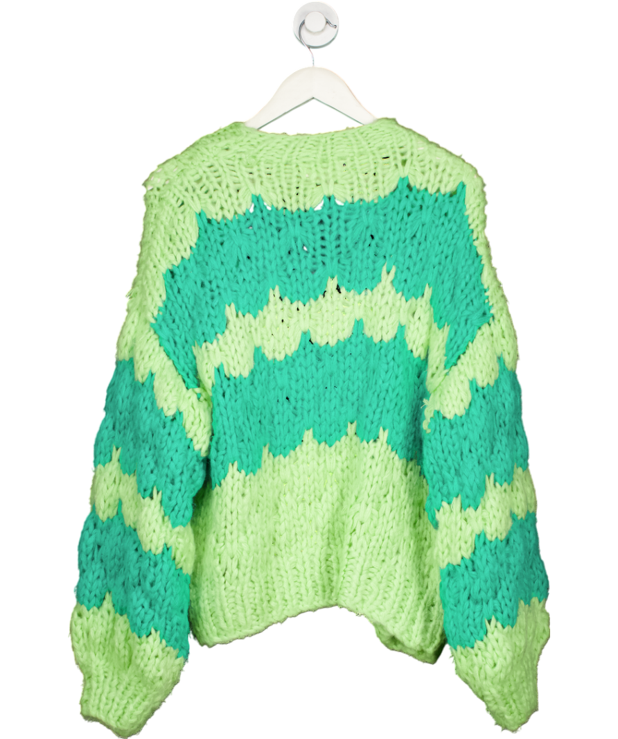 Kiwi & Co. Green Hugs & Kisses Cardigan One Size