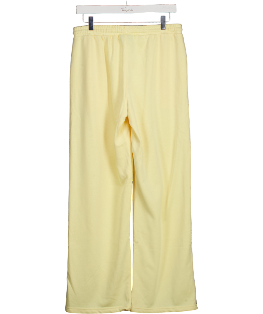 Vanquish Essential Butter Yellow Straight Leg Sweatpants UK M