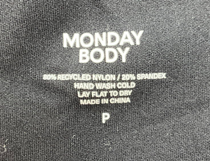 monday body Black Griffith Short UK XS