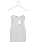Meshki Grey Mia Thin Strap Bodycon Mini Dress UK M
