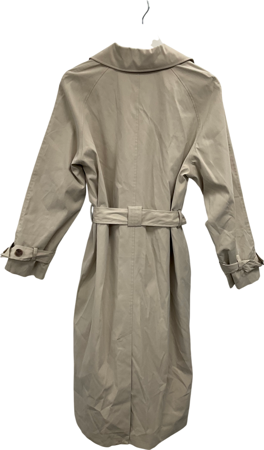 TU Beige Belted Trench Coat UK M