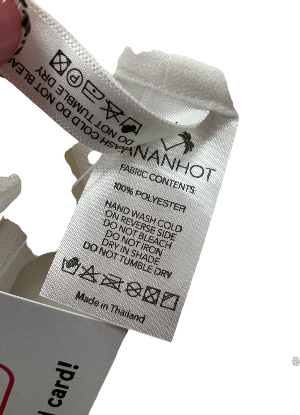 bananhot White Mesh Cover Up UK S