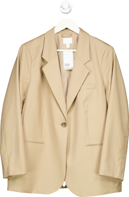 H&M Beige Blazer UK L