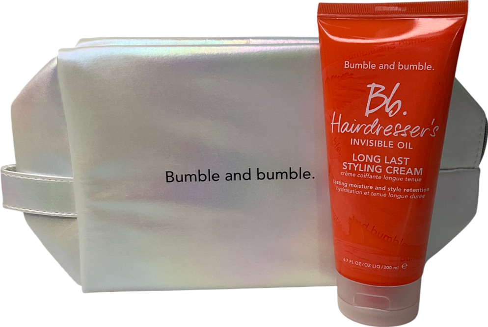 Bumble & Bumble Invisible Oil Long Last Styling Cream And Beauty Bag 200ml