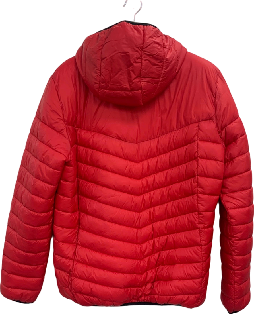 Kappa Red West Bridgford Football Club Puffer Jacket UK XL