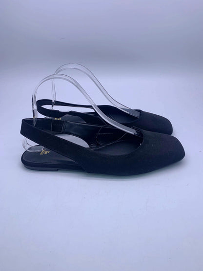 Tu Black Slingback Flats EU 38