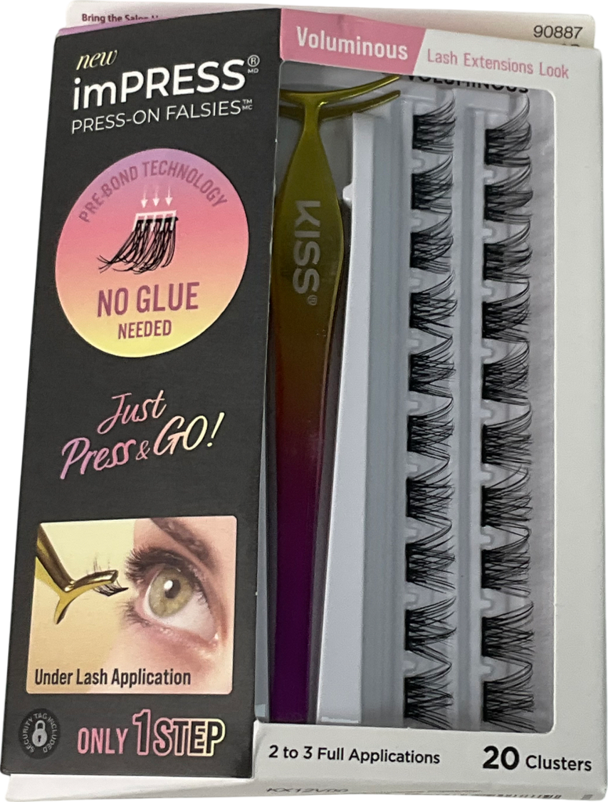 impress Falsies Press-on False Lash Kit 20 clusters