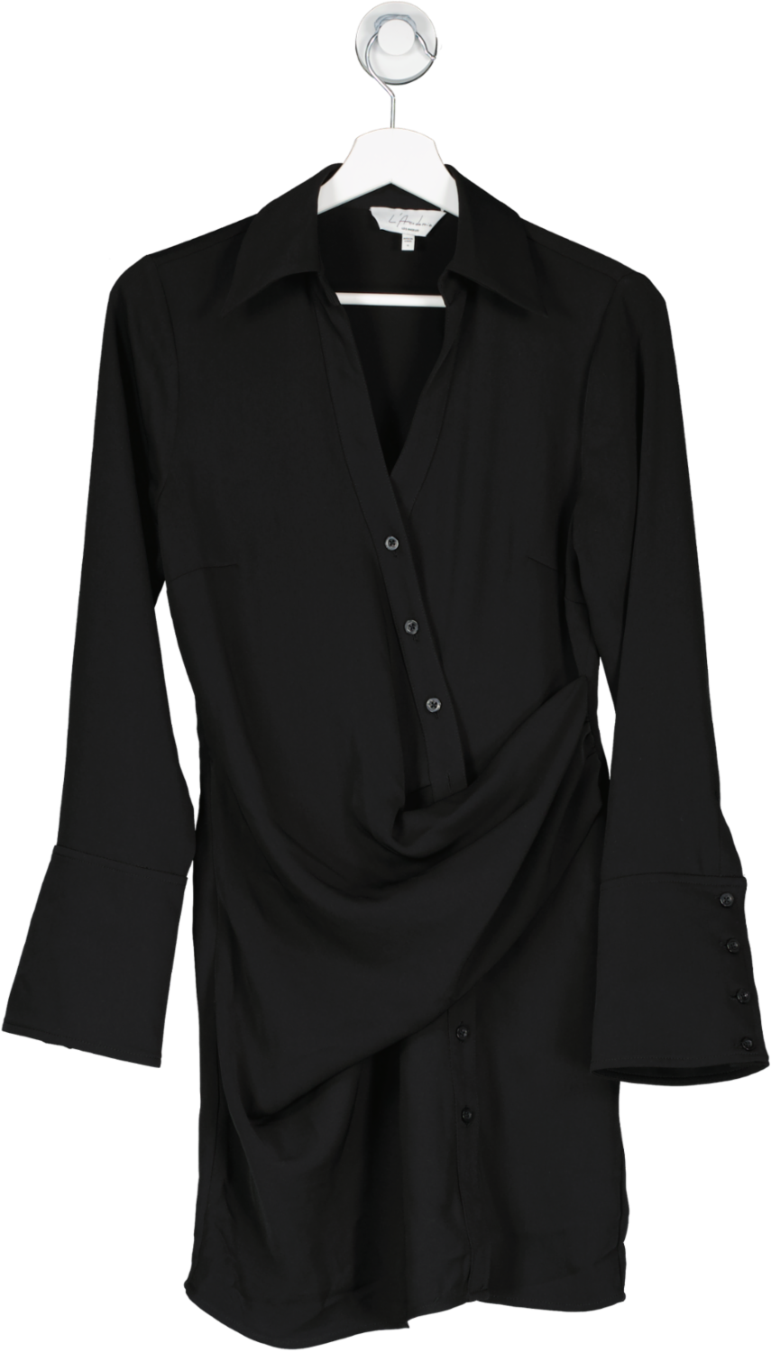 L'academie Black Karolina Dress UK S