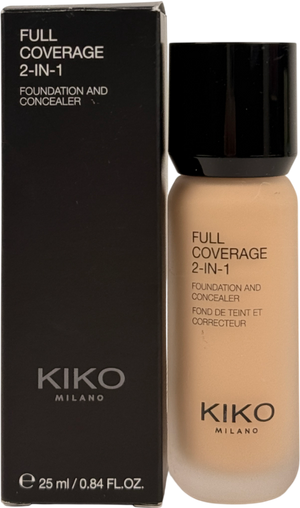 Kiko Full Coverage 2-in-1 Foundation And Concealer N10 25ML
