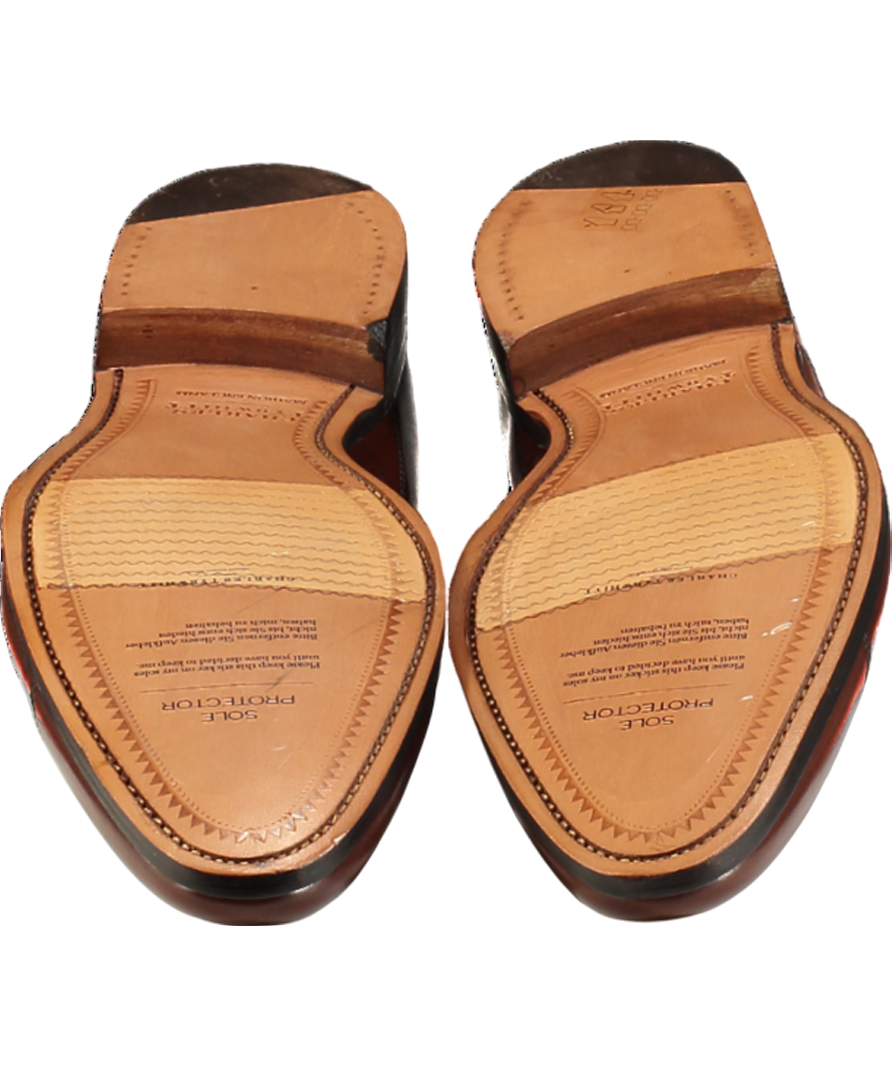Charles Tyrwhitt Brown Leather Oxford Shoes UK 10.5 EU 44.5 👞