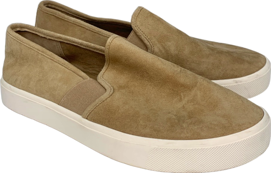 Vince Tan Slip On Suede Sneakers UK 4.5