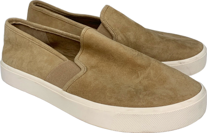 Vince Tan Slip On Suede Sneakers UK 4.5