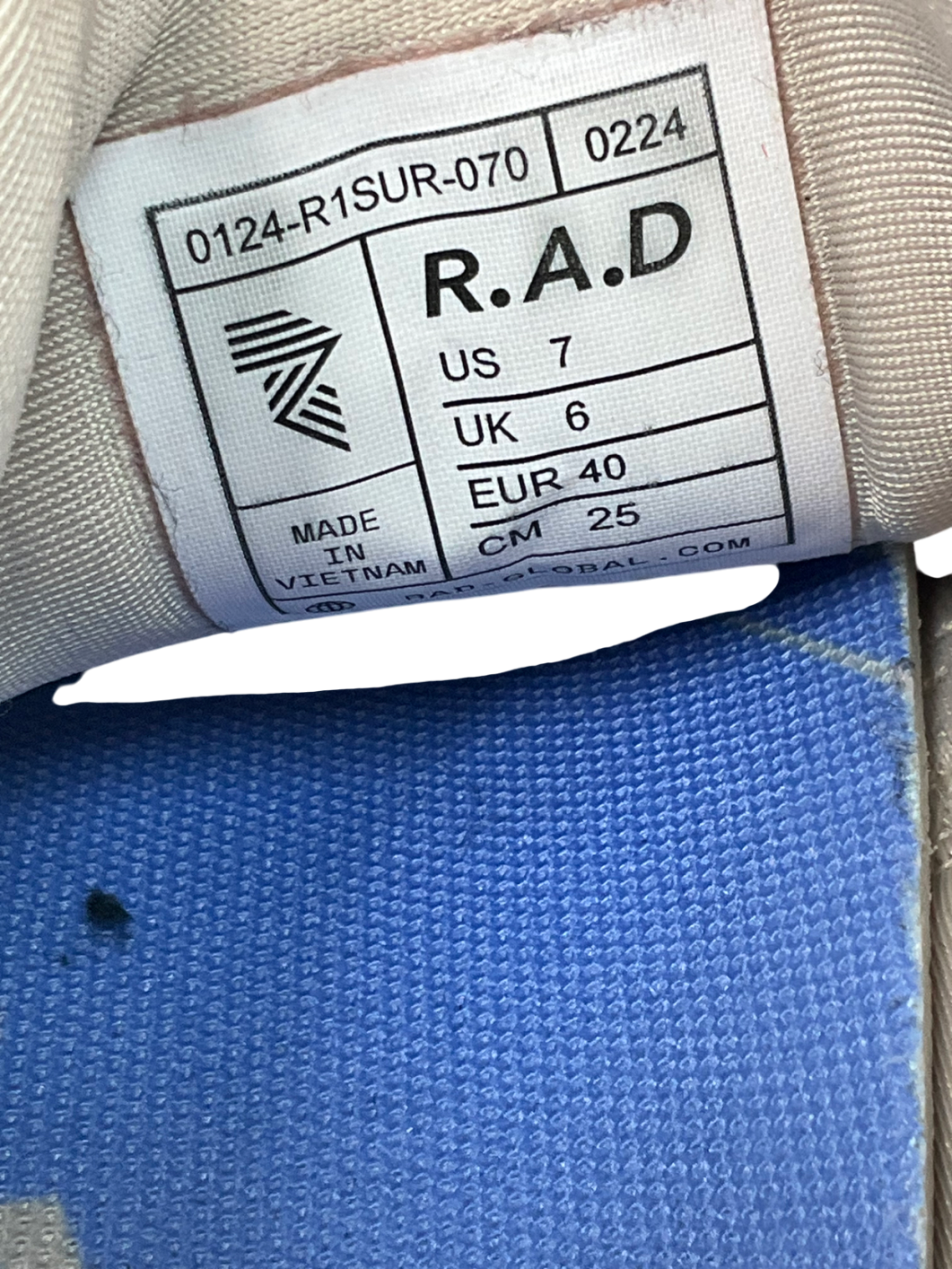 r.a.d Beige The R.a.d R-1 Is Tuned Trainers UK 6 EU 39 👠
