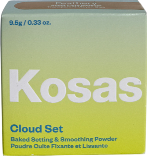 Kosas Cloud Set Baked Setting & Smoothing Powder Feathery Sheer Light Medium 9.5g