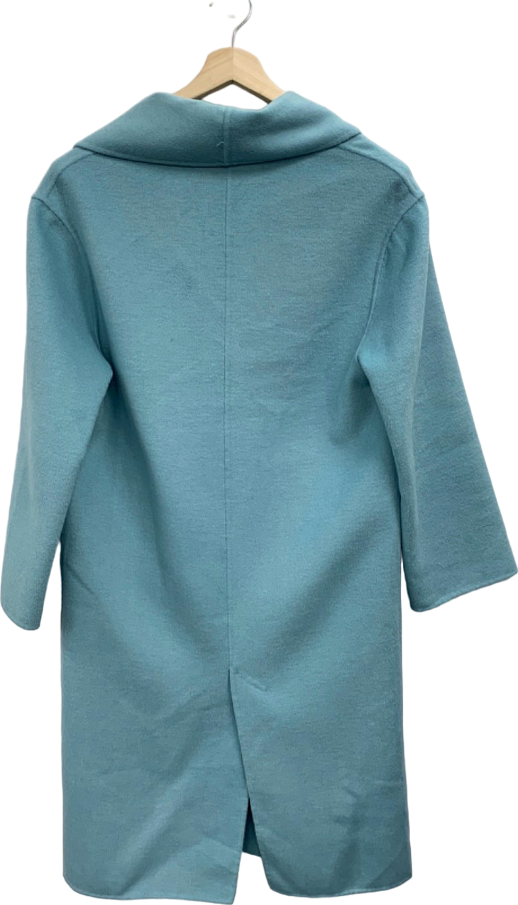 Zara Teal Coat UK XS