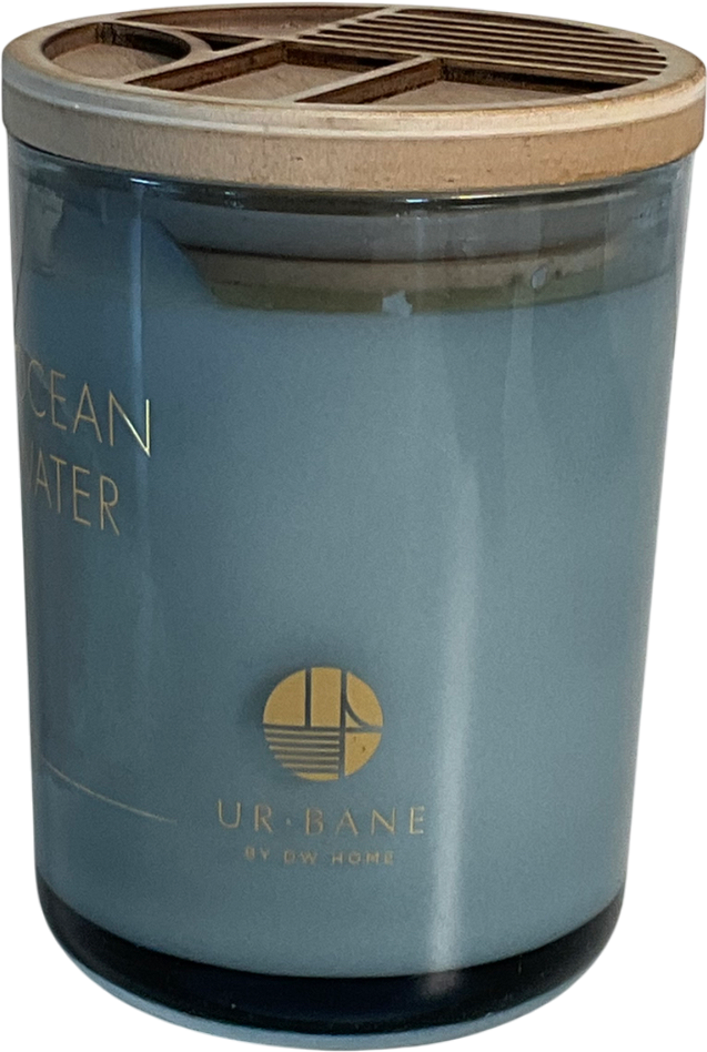 ur.bane Blue Ocean Water Candle One Size