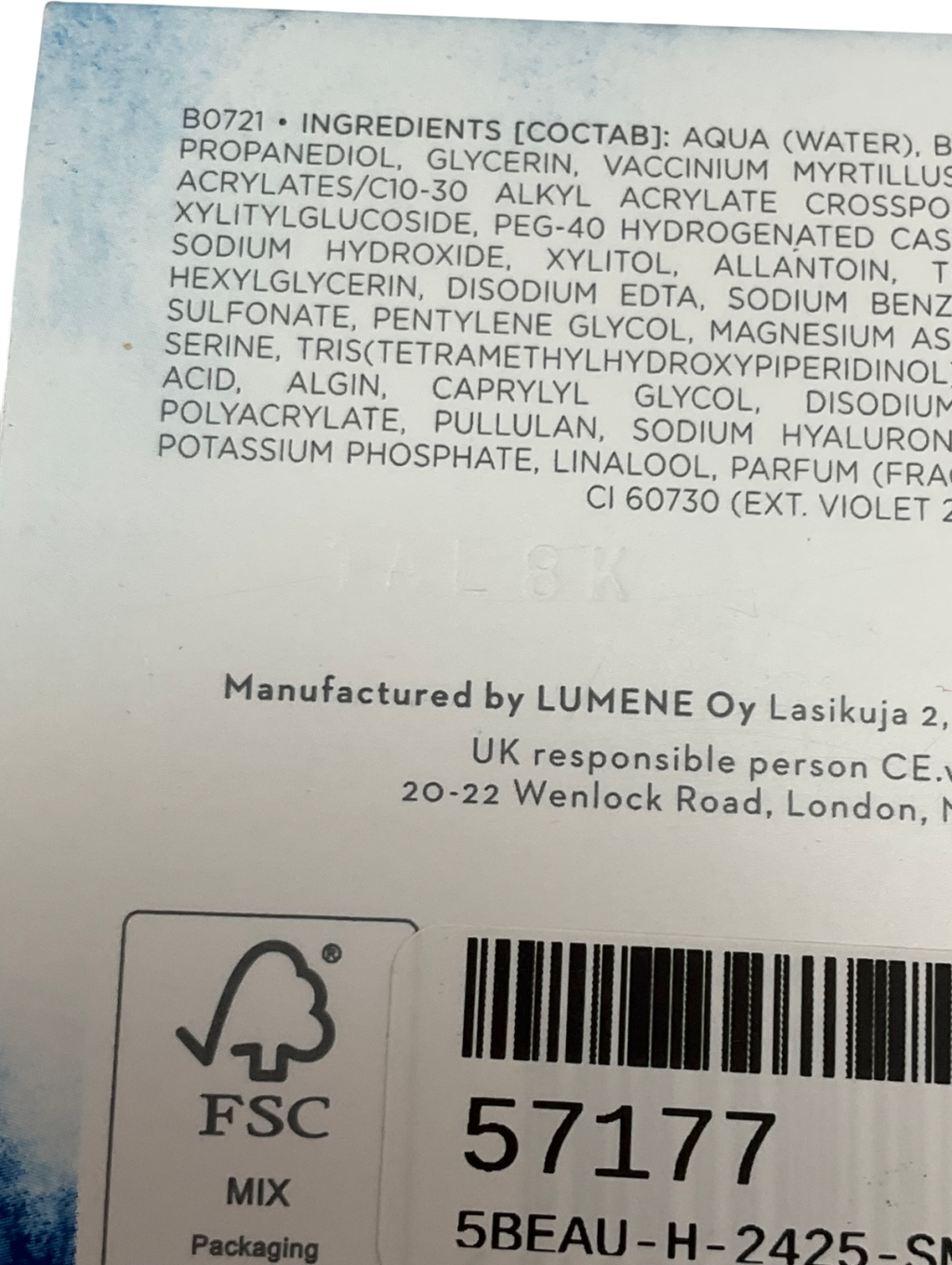 Lumene Nordic Hydra [lähde] Intense Hydration 150ml