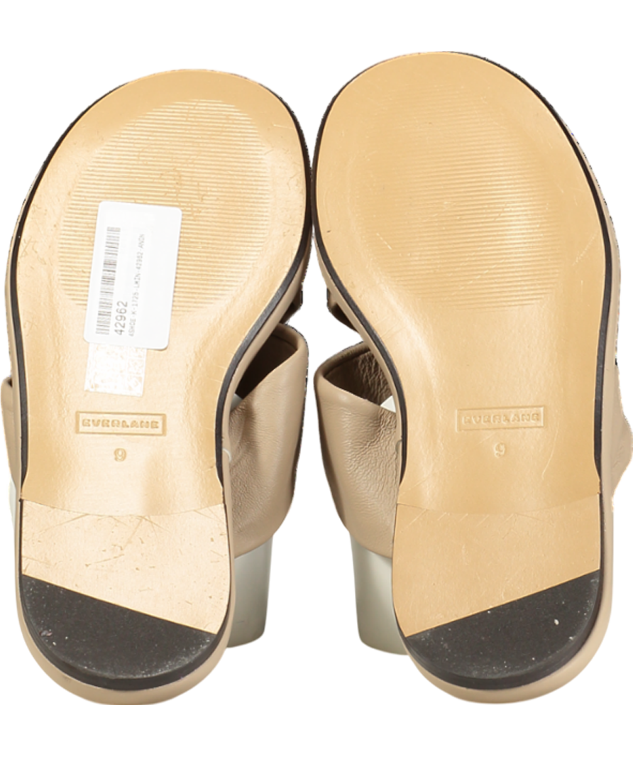 EVERLANE Beige The Day Twist Sandal UK 9 EU 42 👠