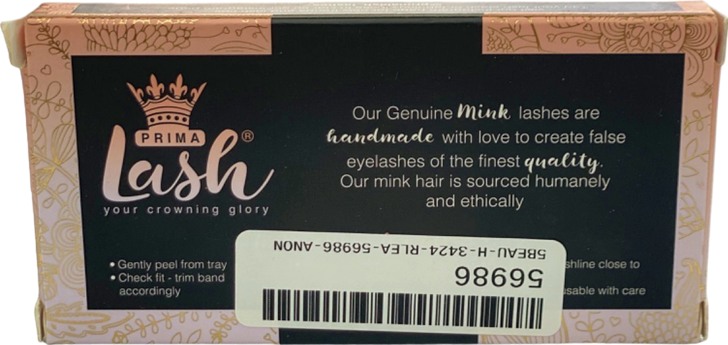 Prima Lash Luxury 100% Mink Hair Lashes Fantasy