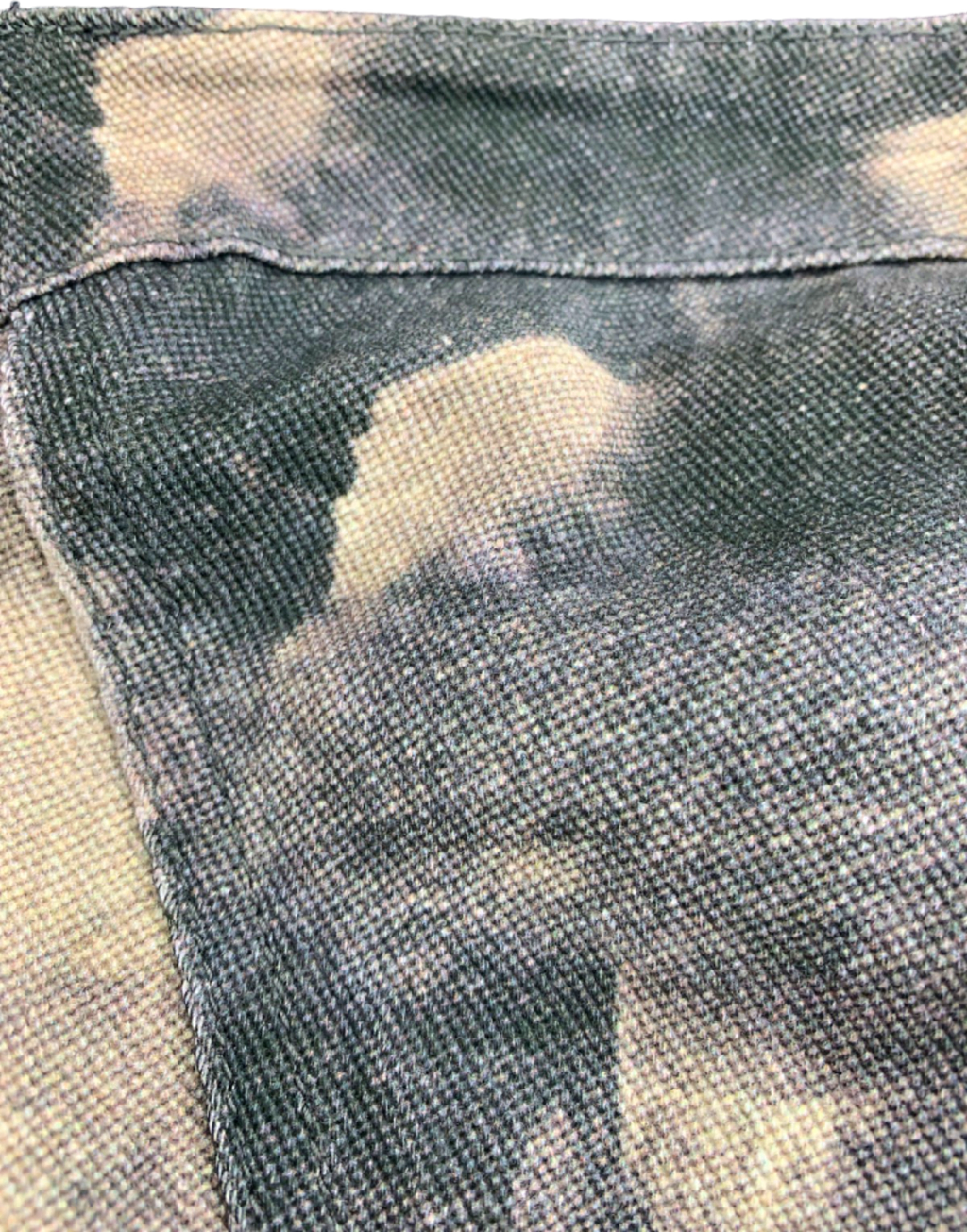 Fashion Nova Camo Tie-Dye Crop Top XS