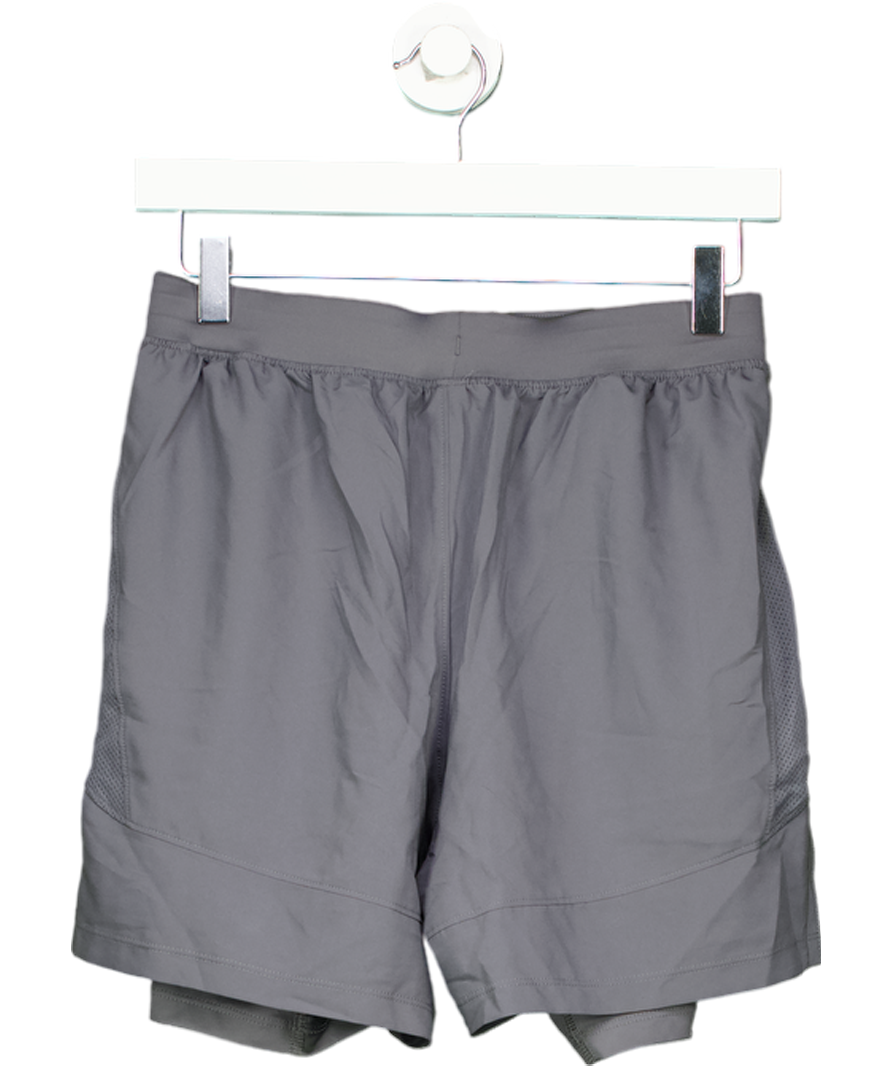 Under Armour Grey Men's Ua Launch 5" Shorts UK S