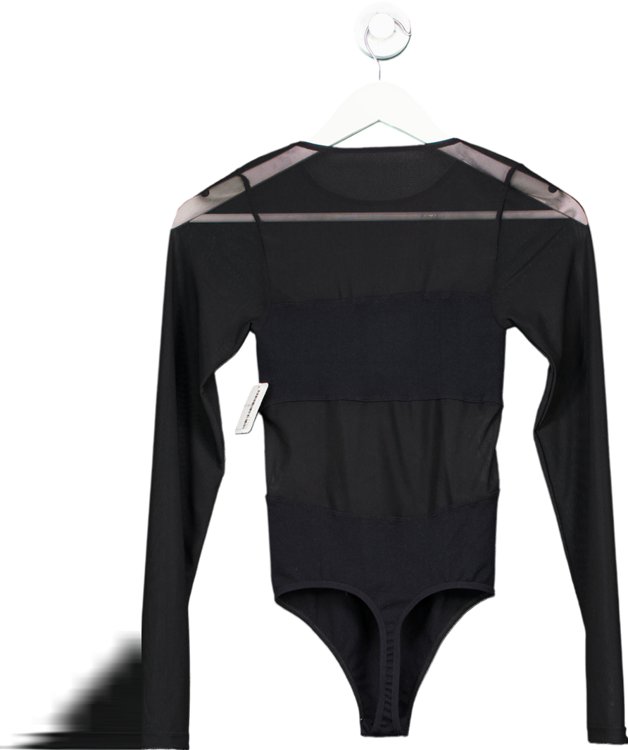 Free People Black Intimately All An Illusion Bodysuit UK XS/S
