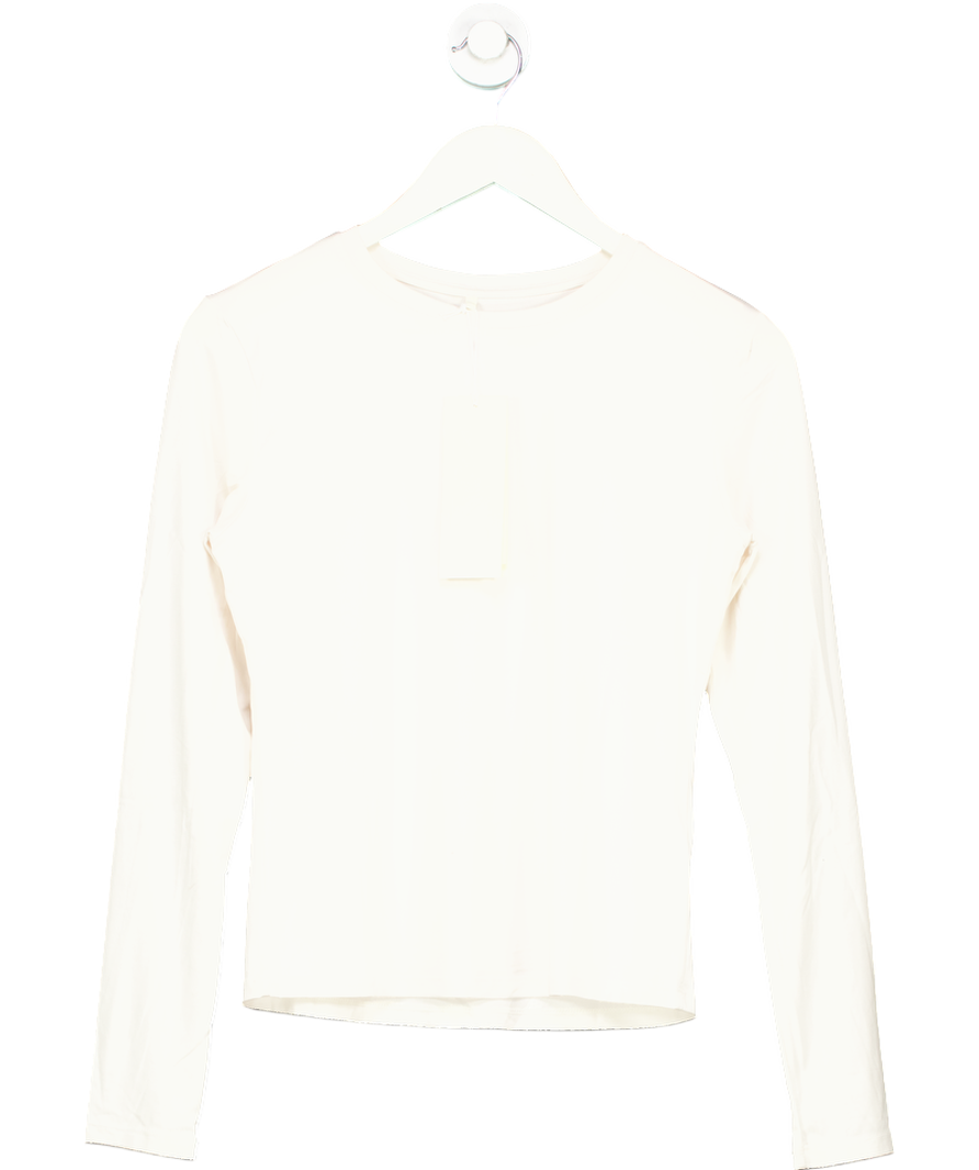 H&M Cream Sports Top With Drymove UK S