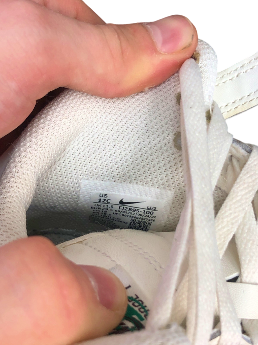 Nike Cream and Brown Air Force 1 Mid Sneakers UK 11.5 Kids