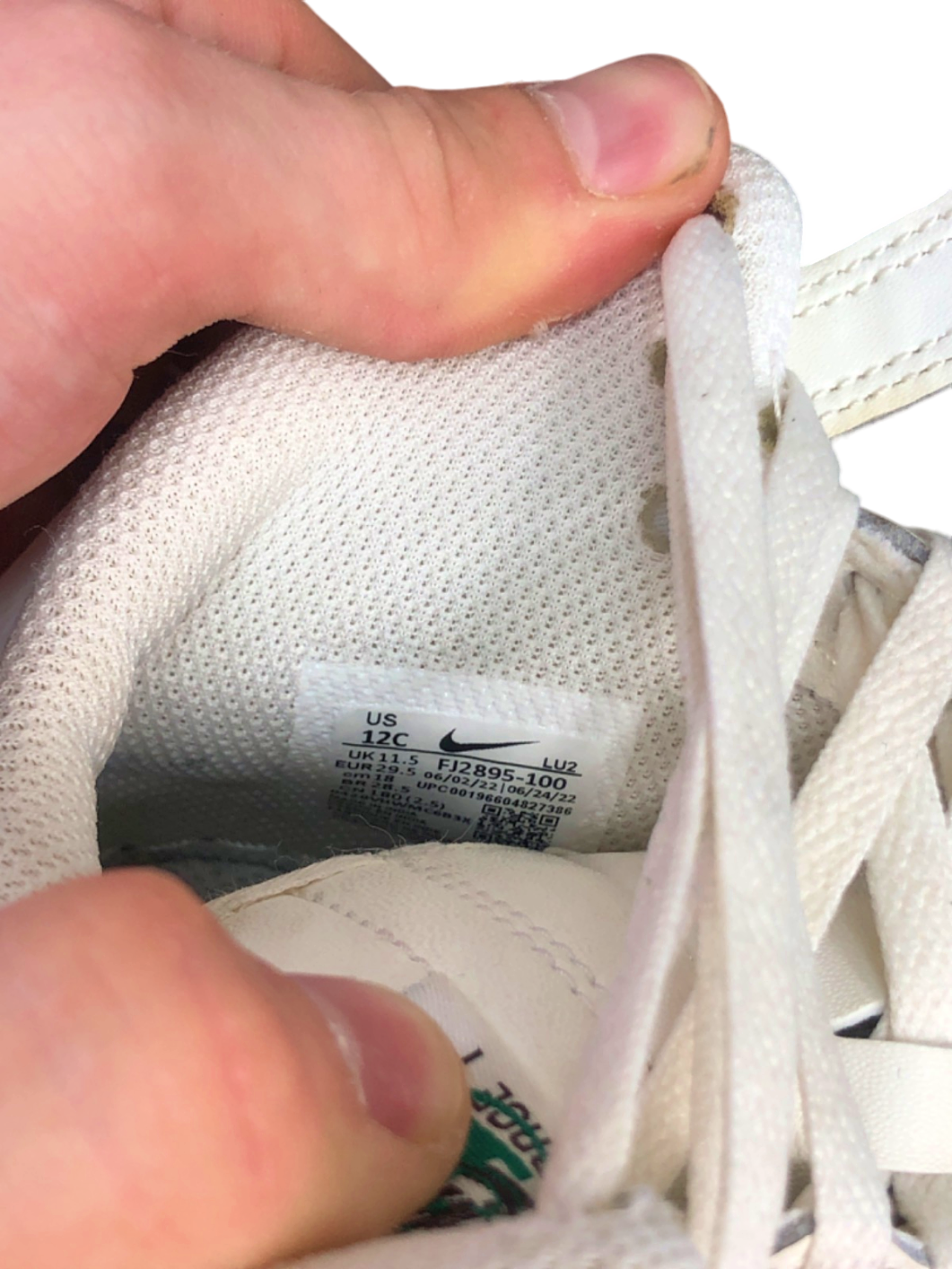 Nike Cream and Brown Air Force 1 Mid Sneakers UK 11.5 Kids