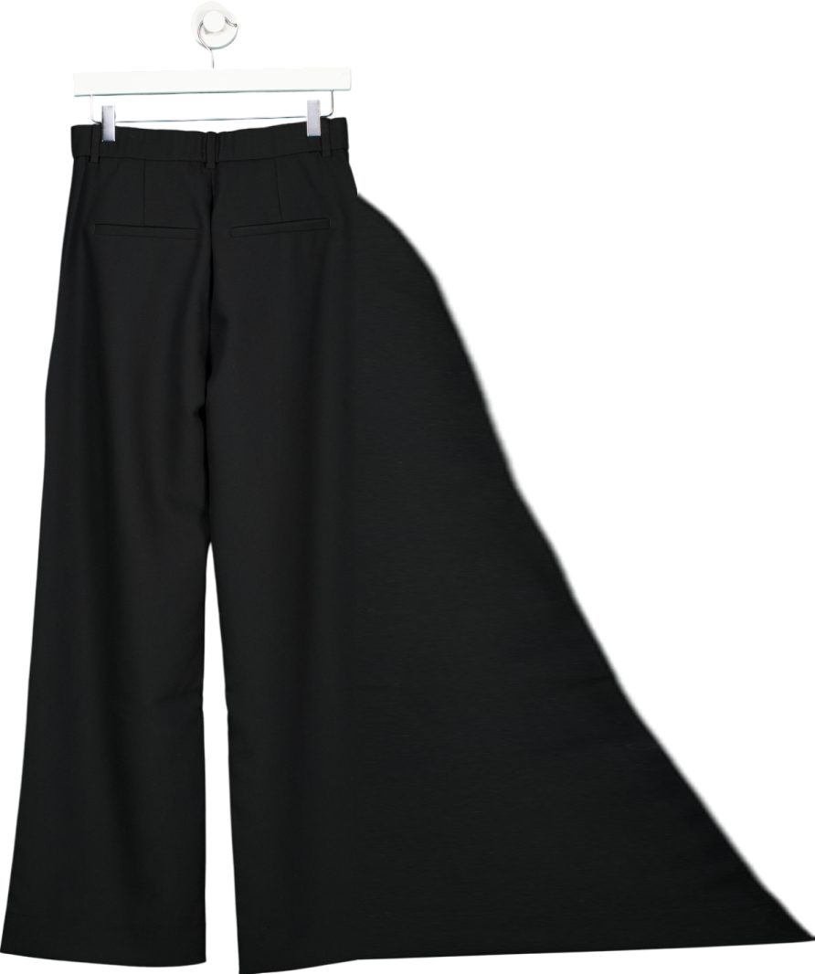 Abercrombie & Fitch Black Sloane Tailored Wide Leg Trousers W27