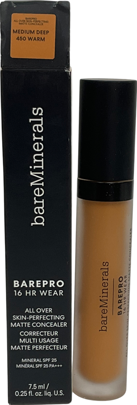 bareMinerals Barepro All-over Skin-perfecting Matte Concealer Mineral 450 7.5ml