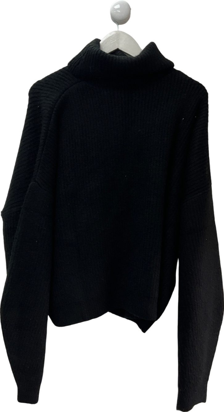 Raere Black Duana High Neck Sweater UK M