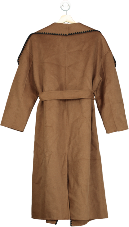 MOTF Brown Belted Coat UK M