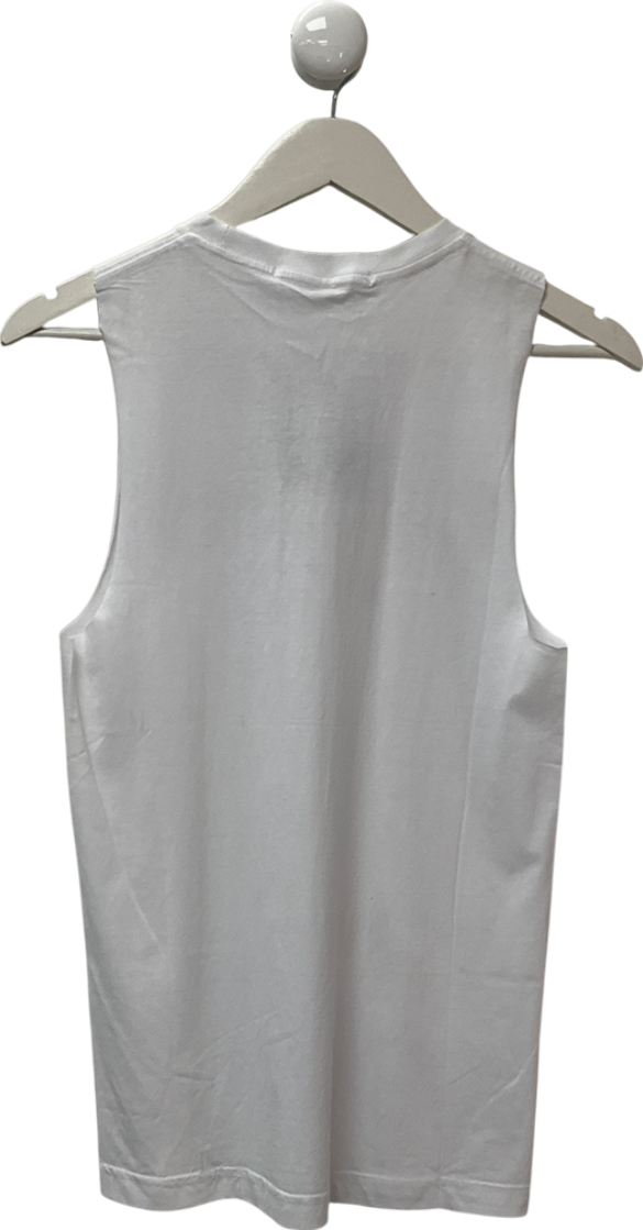 brian lightenberg White Feline Muscle Tee UK XS
