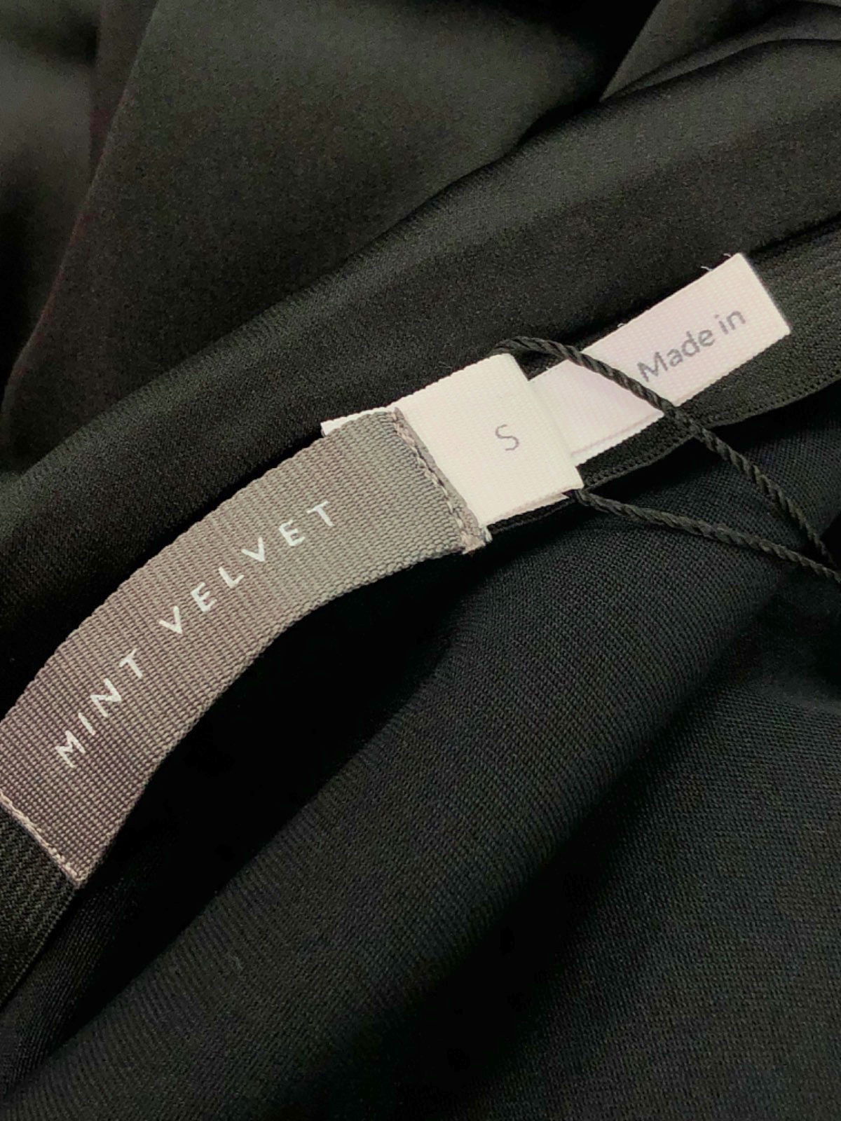 Mint Velvet Black Skirt UK S