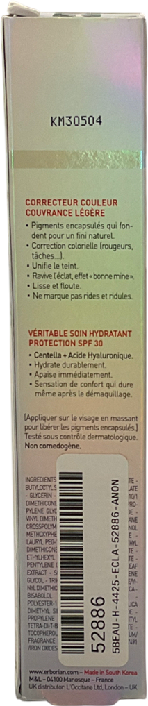 Erborian Cc Creme Clair Clair 40ml