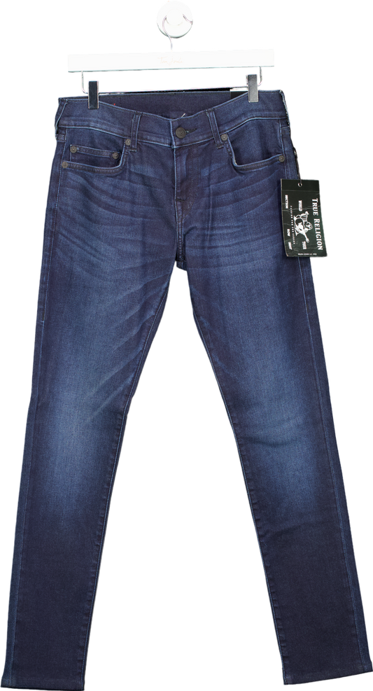 True Religion Blue Rocco No Flap Jeans UK 29W