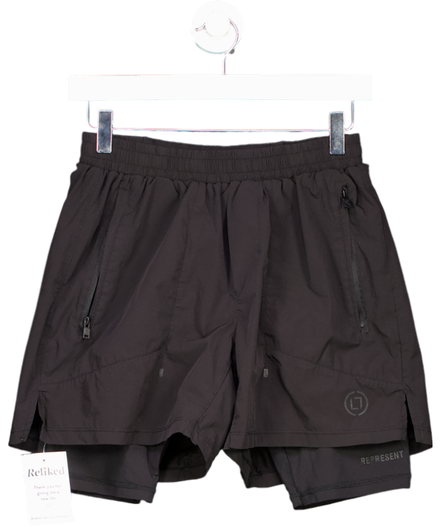Represent Black 247 Layered Trail Short UK S