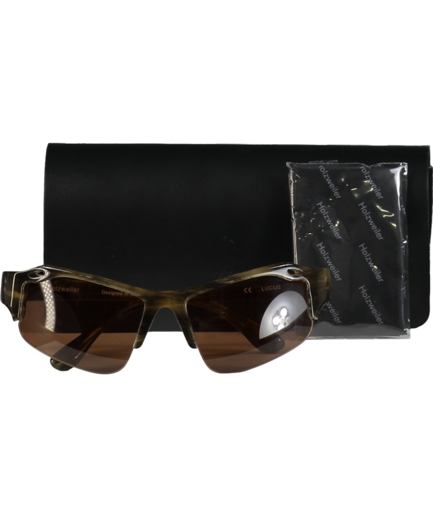 Holzweiler Brown Lucas Frame Sunglasses One Size
