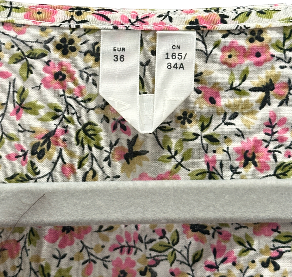 ARKET Multicolour Floral Dress UK 8